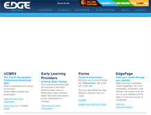 Tablet Screenshot of edgeanalytical.com